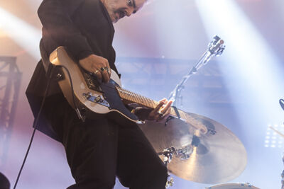 Triggerfinger @ Paaspop 2014, foto 15, foto's door Dorien Goetschalckx - FrontView Magazine