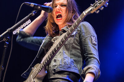 Halestorm @ Paaspop 2014, foto 5, foto's door Dorien Goetschalckx - FrontView Magazine