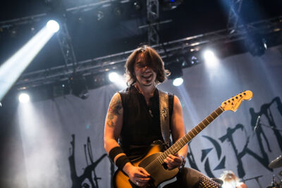 Halestorm @ Paaspop 2014, foto 19, foto's door Dorien Goetschalckx - FrontView Magazine