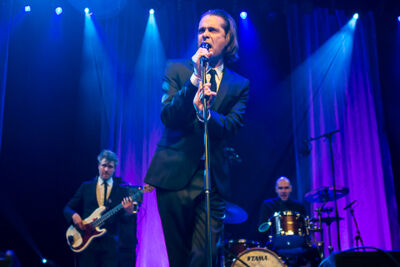 Hans Teeuwen & The Painkillers @ Paaspop 2014, foto 1, foto's door Dorien Goetschalckx - FrontView Magazine