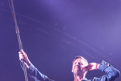 Kaiser Chiefs @ Paaspop 2014, foto 20, foto's door Dorien Goetschalckx - FrontView Magazine
