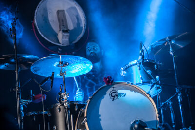 Band Of Skulls @ Paaspop 2014, foto 1, foto's door Dorien Goetschalckx - FrontView Magazine