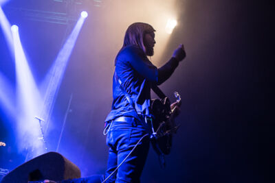 Band Of Skulls @ Paaspop 2014, foto 16, foto's door Dorien Goetschalckx - FrontView Magazine