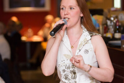 CD-voorstelling Helena "In één, twee, drie" @ Bistro Marcel Blankenberge, picture 11, photographed by Guy Danneels - FrontView Magazine