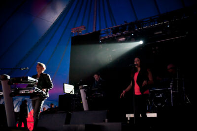 Milk Inc. @ festival aan zee Depanne, picture 4, photographed by Devid Camerlynck - FrontView Magazine