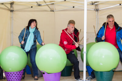 Murgafanfare Agrum & Straatanimatie @ festival aan zee De Panne, foto 19, foto's door Guy Danneels - FrontView Magazine