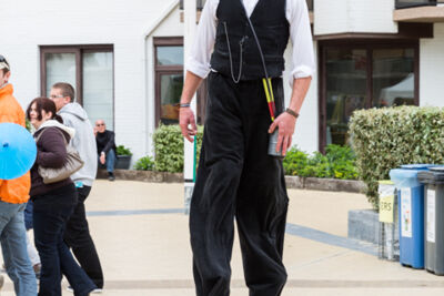 Murgafanfare Agrum & Straatanimatie @ festival aan zee De Panne, foto 21, foto's door Guy Danneels - FrontView Magazine