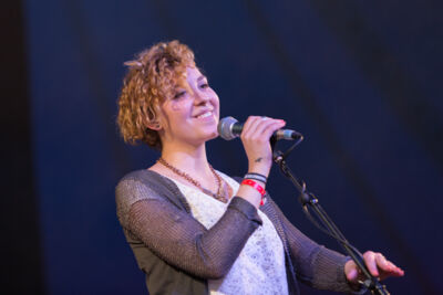 Paulien Mathues @ festival aan zee De Panne, foto 7, foto's door Guy Danneels - FrontView Magazine