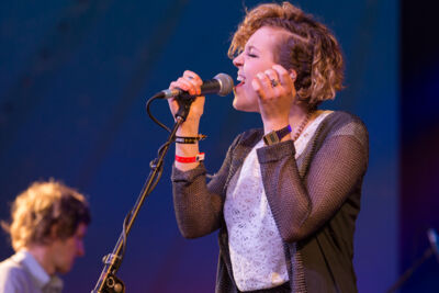 Paulien Mathues @ festival aan zee De Panne, foto 27, foto's door Guy Danneels - FrontView Magazine
