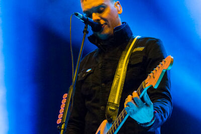 Alkaline Trio @ Groezrock 2014, picture 4, photographed by Edwin Houdevelt - FrontView Magazine