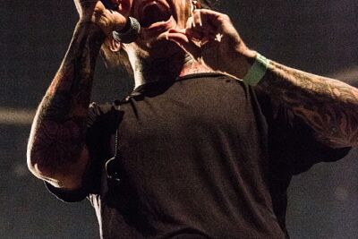 Falling In Reverse @ Groezrock 2014, foto 14, foto's door Edwin Houdevelt - FrontView Magazine