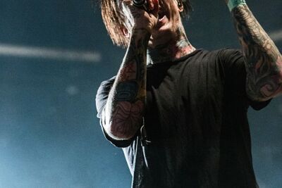 Falling In Reverse @ Groezrock 2014, foto 17, foto's door Edwin Houdevelt - FrontView Magazine
