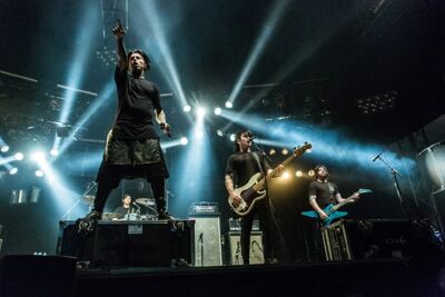 Falling In Reverse @ Groezrock 2014, foto 19, foto's door Edwin Houdevelt - FrontView Magazine