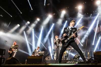 The Hives @ Groezrock 2014, picture 22, photographed by Edwin Houdevelt - FrontView Magazine