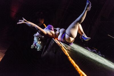 Cabaret New Burlesque @ De Roma, picture 19, photographed by Edwin Houdevelt - FrontView Magazine