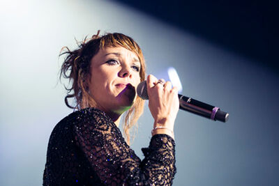 Zaz @ Vorst Nationaal, foto 11, foto's door Jef Peeters - FrontView Magazine