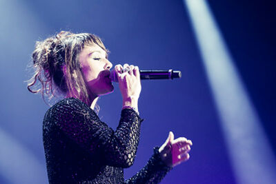 Zaz @ Vorst Nationaal, foto 16, foto's door Jef Peeters - FrontView Magazine