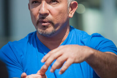 Cesar Milan Press Conference Stadsschouwburg Antwerpen, picture 2, photographed by Kris Saelen - FrontView Magazine