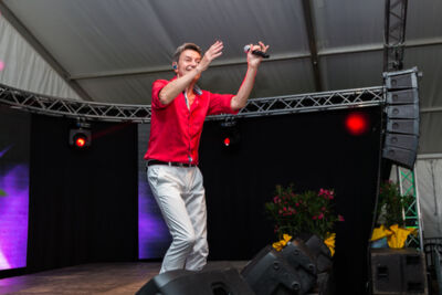 Willy Sommers @ Wortegemsen Feesten, picture 35, photographed by Guy Danneels - FrontView Magazine