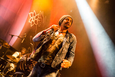 Michael Franti & Spearhead @ Het Depot, picture 1, photographed by Kurt Jacobs - FrontView Magazine