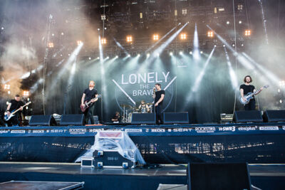 Lonely The Brave @ Rock Am Ring 2014, picture 7, photographed by Edwin Houdevelt - FrontView Magazine