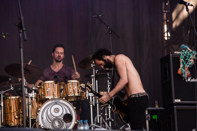 Crystal Fighters @ Rock Am Ring 2014, picture 5, photographed by Edwin Houdevelt - FrontView Magazine