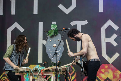 Crystal Fighters @ Rock Am Ring 2014, picture 12, photographed by Edwin Houdevelt - FrontView Magazine