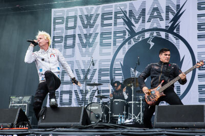 Powerman 5000 @ Rock Am Ring 2014, foto 4, foto's door Edwin Houdevelt - FrontView Magazine