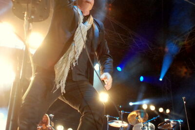 Simple Minds @ Retropop 2014, picture 9, photographed by Peter Minnebo - FrontView Magazine