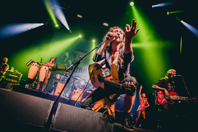 Gogol Bordello @ Ancienne Belgique, foto 2, foto's door Elke Briers - FrontView Magazine