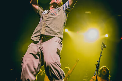 Gogol Bordello @ Ancienne Belgique, foto 15, foto's door Elke Briers - FrontView Magazine