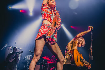 Gogol Bordello @ Ancienne Belgique, foto 20, foto's door Elke Briers - FrontView Magazine