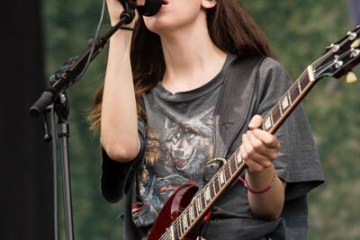 Haim @ Rock Am Ring 2014, picture 1, photographed by Edwin Houdevelt - FrontView Magazine