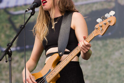 Haim @ Rock Am Ring 2014, picture 4, photographed by Edwin Houdevelt - FrontView Magazine