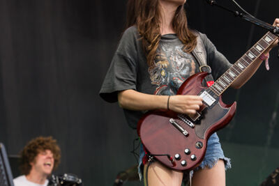 Haim @ Rock Am Ring 2014, picture 10, photographed by Edwin Houdevelt - FrontView Magazine