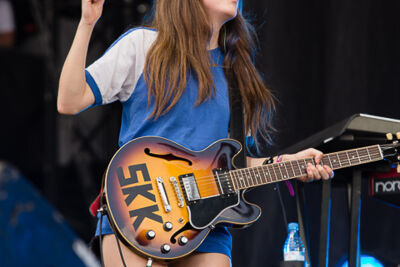 Haim @ Rock Am Ring 2014, picture 14, photographed by Edwin Houdevelt - FrontView Magazine