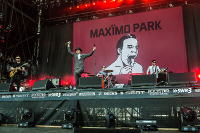 Maximo Park @ Rock Am Ring 2014, picture 8, photographed by Edwin Houdevelt - FrontView Magazine