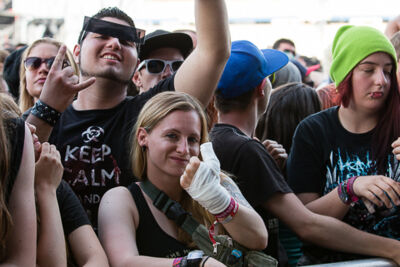 Sfeer & Publiek @ Rock Am Ring 2014, picture 55, photographed by Edwin Houdevelt - FrontView Magazine