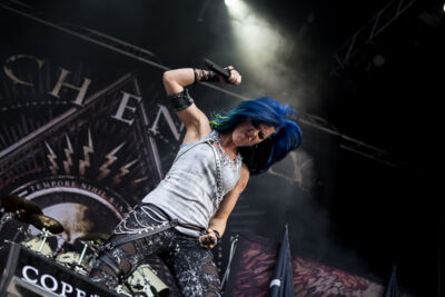 Arch Enemy @ Copenhell 2014, foto 3, foto's door Dorien Goetschalckx - FrontView Magazine