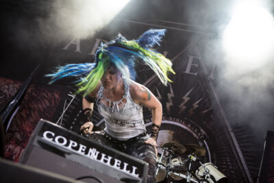 Arch Enemy @ Copenhell 2014, foto 5, foto's door Dorien Goetschalckx - FrontView Magazine