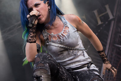 Arch Enemy @ Copenhell 2014, foto 7, foto's door Dorien Goetschalckx - FrontView Magazine
