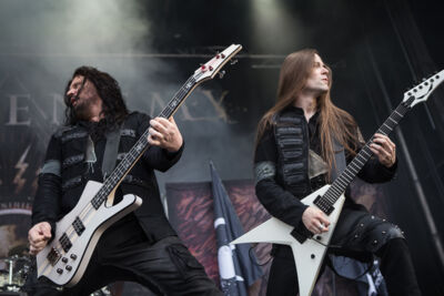 Arch Enemy @ Copenhell 2014, foto 19, foto's door Dorien Goetschalckx - FrontView Magazine