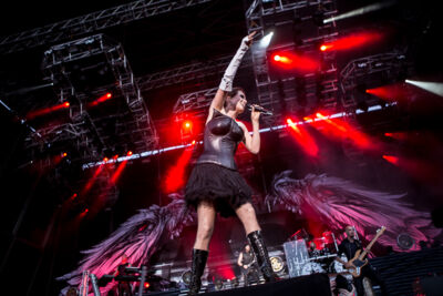 Within Temptation @ Copenhell 2014, foto 32, foto's door Dorien Goetschalckx - FrontView Magazine