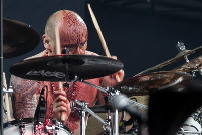Behemoth @ Copenhell 2014, foto 36, foto's door Dorien Goetschalckx - FrontView Magazine