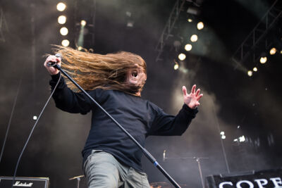 Obituary @ Copenhell 2014, foto 8, foto's door Dorien Goetschalckx - FrontView Magazine