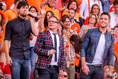 Guus Meeuwis - Groots met een zachte G @ Philips Stadion Eindhoven, foto 17, foto's door Elke Briers - FrontView Magazine