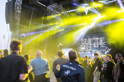 Suicide Silence @ Copenhell 2014, foto 17, foto's door Dorien Goetschalckx - FrontView Magazine