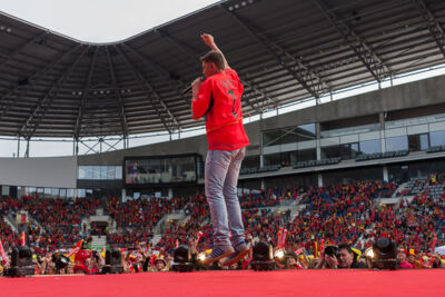 Love The Samba België - Algerije @ Ghelamco Arena, picture 34, photographed by Alex Wyckmans - FrontView Magazine