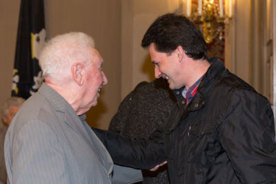 Huldiging Will Ferdy @ Stadhuis Gent, picture 12, photographed by Guy Danneels - FrontView Magazine