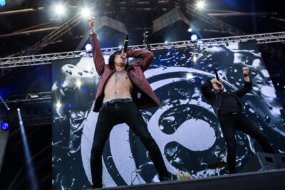Crossfaith @ Hellfest 2014, picture 11, photographed by Dorien Goetschalckx - FrontView Magazine